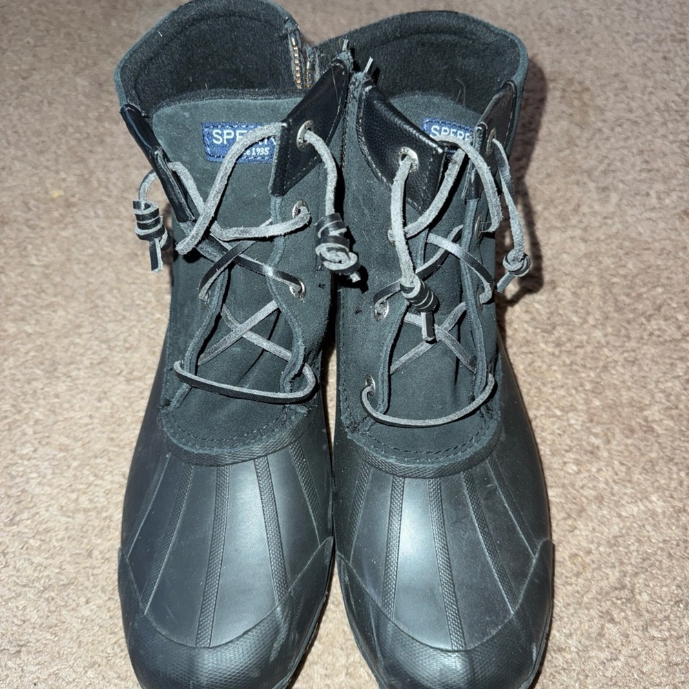 Sperry Black Duck Boots